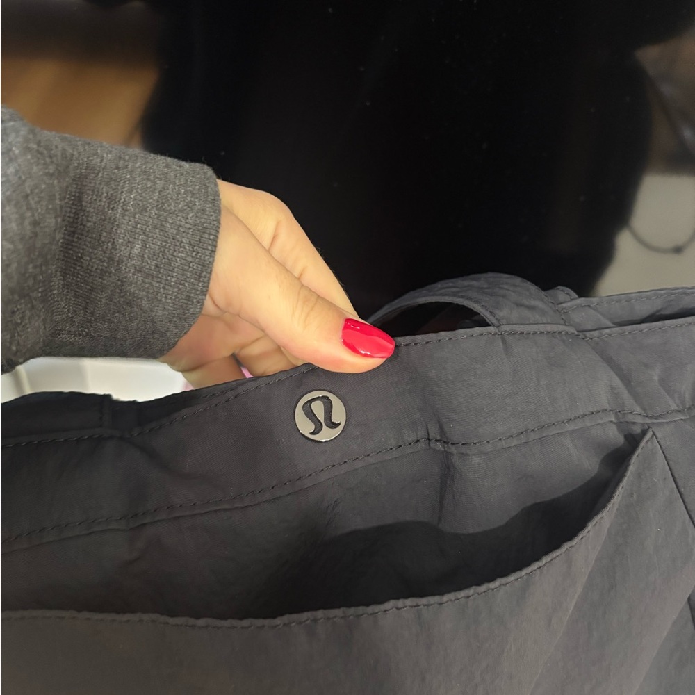Lululemon Black Tote Bag
